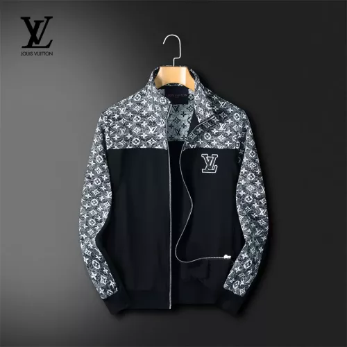 Cheap Louis Vuitton LV Tracksuits Long Sleeved For Men #1358627 Replica Wholesale [$85.00 USD] [ITEM#1358627] on Replica Louis Vuitton LV Tracksuits