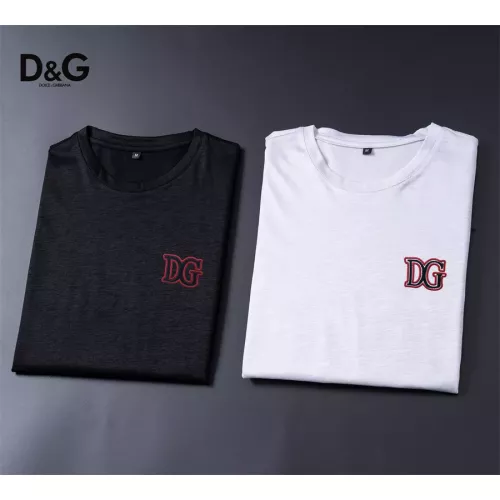 Cheap Dolce &amp; Gabbana D&amp;G T-Shirts Short Sleeved For Men #1358652 Replica Wholesale [$25.00 USD] [ITEM#1358652] on Replica Dolce &amp; Gabbana D&amp;G T-Shirts
