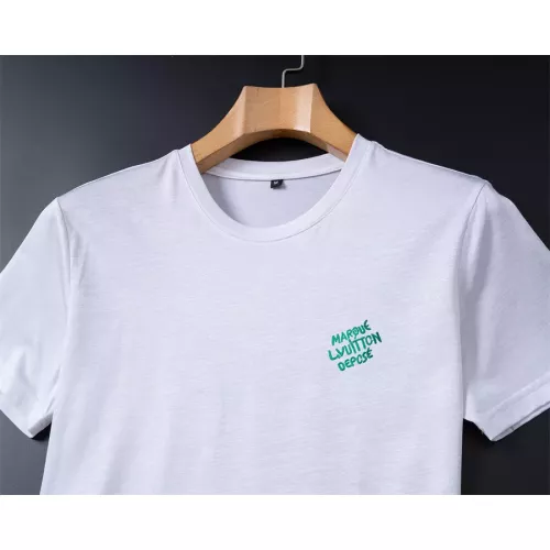 Cheap Louis Vuitton LV T-Shirts Short Sleeved For Men #1358653 Replica Wholesale [$25.00 USD] [ITEM#1358653] on Replica Louis Vuitton LV T-Shirts