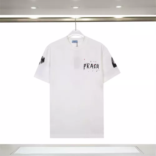 Cheap Prada T-Shirts Short Sleeved For Unisex #1358687 Replica Wholesale [$34.00 USD] [ITEM#1358687] on Replica Prada T-Shirts