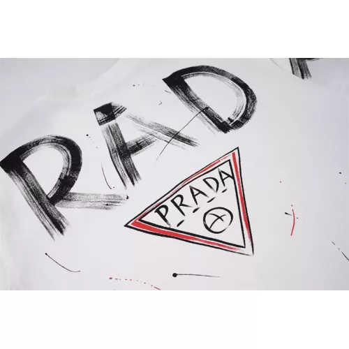 Cheap Prada T-Shirts Short Sleeved For Unisex #1358687 Replica Wholesale [$34.00 USD] [ITEM#1358687] on Replica Prada T-Shirts