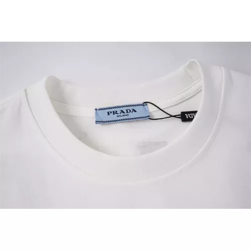 Cheap Prada T-Shirts Short Sleeved For Unisex #1358687 Replica Wholesale [$34.00 USD] [ITEM#1358687] on Replica Prada T-Shirts