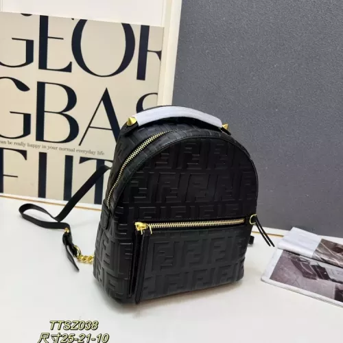 Cheap Fendi AAA Quality Backpacks For Women #1358774 Replica Wholesale [$102.00 USD] [ITEM#1358774] on Replica Fendi AAA Quality Backpacks