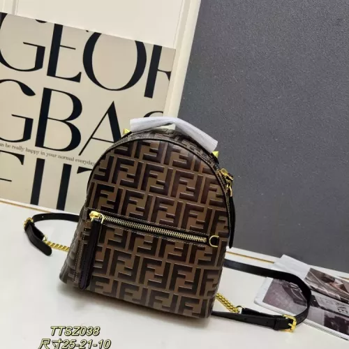 Fendi AAA Quality Backpacks For Women #1358775