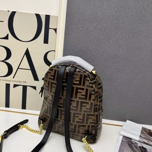 Cheap Fendi AAA Quality Backpacks For Women #1358775 Replica Wholesale [$102.00 USD] [ITEM#1358775] on Replica Fendi AAA Quality Backpacks
