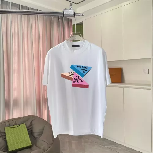 Prada T-Shirts Short Sleeved For Unisex #1358804