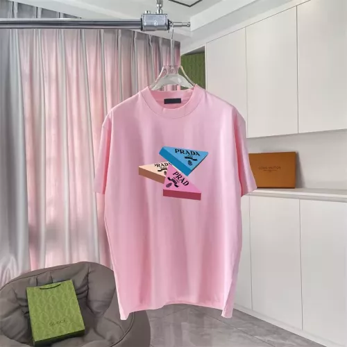 Prada T-Shirts Short Sleeved For Unisex #1358806