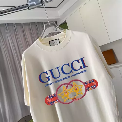 Cheap Gucci T-Shirts Short Sleeved For Unisex #1358823 Replica Wholesale [$42.00 USD] [ITEM#1358823] on Replica Gucci T-Shirts