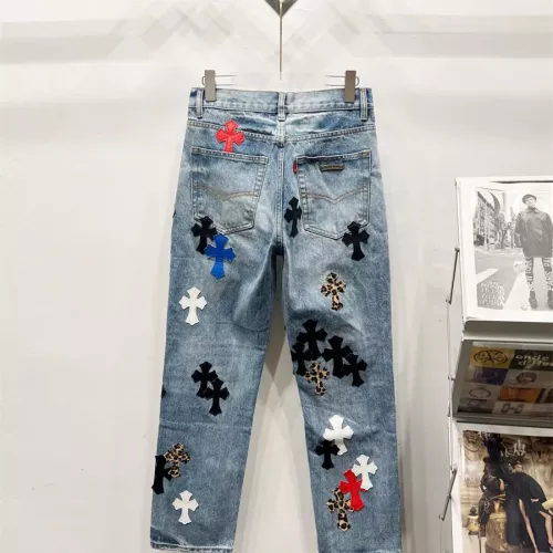 Cheap Chrome Hearts Jeans For Men #1358894 Replica Wholesale [$68.00 USD] [ITEM#1358894] on Replica Chrome Hearts Jeans