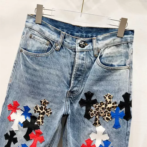Cheap Chrome Hearts Jeans For Men #1358894 Replica Wholesale [$68.00 USD] [ITEM#1358894] on Replica Chrome Hearts Jeans