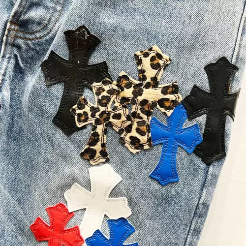 Cheap Chrome Hearts Jeans For Men #1358894 Replica Wholesale [$68.00 USD] [ITEM#1358894] on Replica Chrome Hearts Jeans