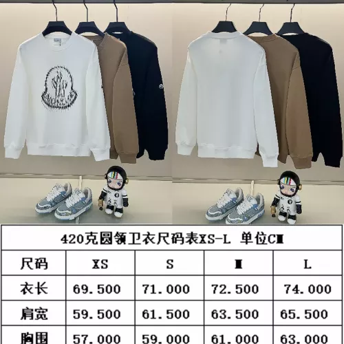 Cheap Moncler Hoodies Long Sleeved For Unisex #1359070 Replica Wholesale [$48.00 USD] [ITEM#1359070] on Replica Moncler Hoodies