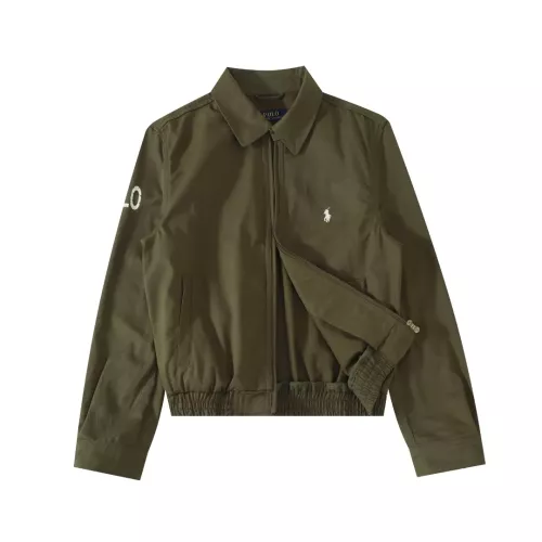 Cheap Ralph Lauren Polo Jackets Long Sleeved For Women #1359183 Replica Wholesale [$64.00 USD] [ITEM#1359183] on Replica Ralph Lauren Polo Jackets