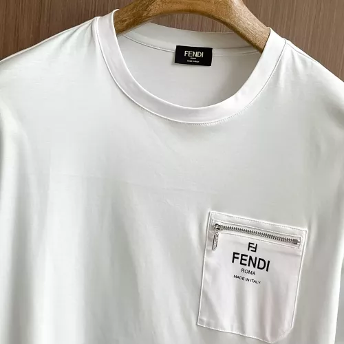 Cheap Fendi T-Shirts Short Sleeved For Men #1359210 Replica Wholesale [$76.00 USD] [ITEM#1359210] on Replica Fendi T-Shirts