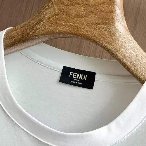 Cheap Fendi T-Shirts Short Sleeved For Men #1359210 Replica Wholesale [$76.00 USD] [ITEM#1359210] on Replica Fendi T-Shirts