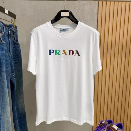 Prada T-Shirts Short Sleeved For Unisex #1359263