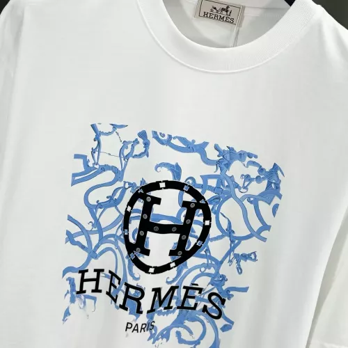 Cheap Hermes T-Shirts Short Sleeved For Unisex #1359275 Replica Wholesale [$72.00 USD] [ITEM#1359275] on Replica Hermes T-Shirts