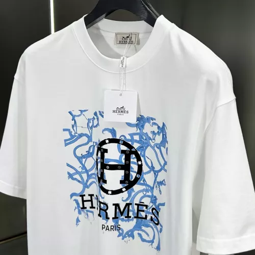 Cheap Hermes T-Shirts Short Sleeved For Unisex #1359275 Replica Wholesale [$72.00 USD] [ITEM#1359275] on Replica Hermes T-Shirts