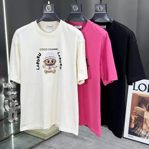 Cheap Chanel T-Shirts Short Sleeved For Unisex #1359277 Replica Wholesale [$72.00 USD] [ITEM#1359277] on Replica Chanel T-Shirts