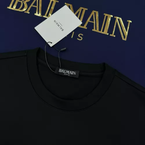 Cheap Balmain T-Shirts Short Sleeved For Men #1359299 Replica Wholesale [$76.00 USD] [ITEM#1359299] on Replica Balmain T-Shirts