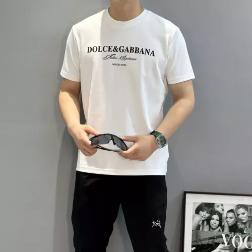 Cheap Dolce &amp; Gabbana D&amp;G T-Shirts Short Sleeved For Men #1359303 Replica Wholesale [$76.00 USD] [ITEM#1359303] on Replica Dolce &amp; Gabbana D&amp;G T-Shirts