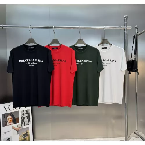 Cheap Dolce &amp; Gabbana D&amp;G T-Shirts Short Sleeved For Men #1359303 Replica Wholesale [$76.00 USD] [ITEM#1359303] on Replica Dolce &amp; Gabbana D&amp;G T-Shirts