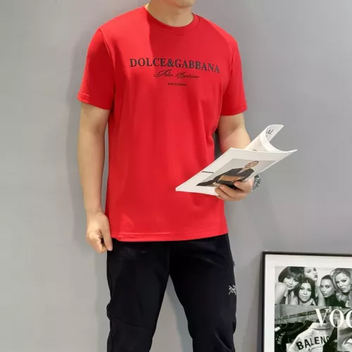Cheap Dolce &amp; Gabbana D&amp;G T-Shirts Short Sleeved For Men #1359304 Replica Wholesale [$76.00 USD] [ITEM#1359304] on Replica Dolce &amp; Gabbana D&amp;G T-Shirts