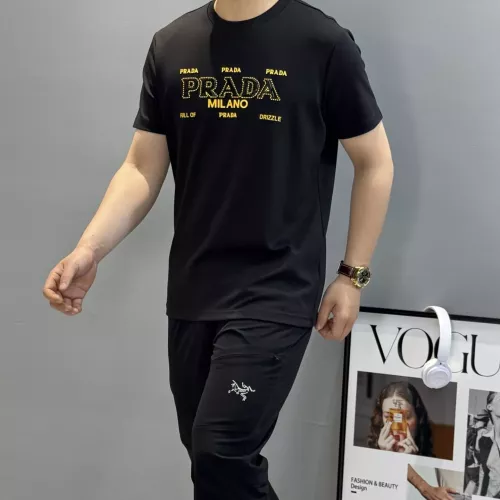 Cheap Prada T-Shirts Short Sleeved For Men #1359342 Replica Wholesale [$96.00 USD] [ITEM#1359342] on Replica Prada T-Shirts