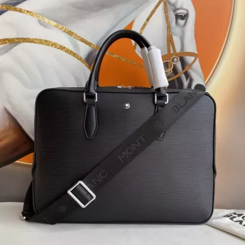 Cheap Mont Blanc AAA Man Handbags #1359401 Replica Wholesale [$160.00 USD] [ITEM#1359401] on Replica Mont Blanc AAA Man Handbags