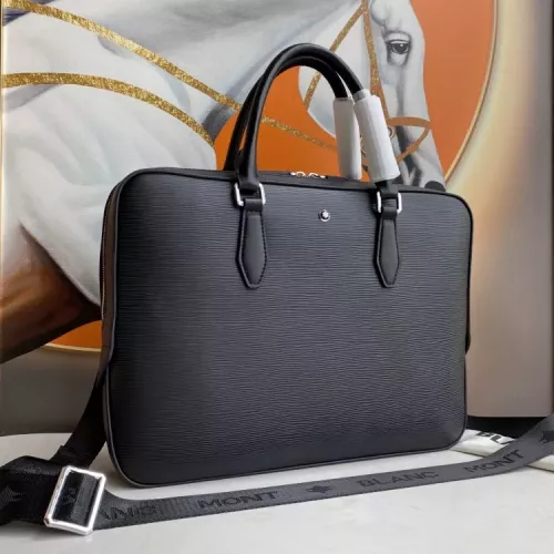 Cheap Mont Blanc AAA Man Handbags #1359401 Replica Wholesale [$160.00 USD] [ITEM#1359401] on Replica Mont Blanc AAA Man Handbags