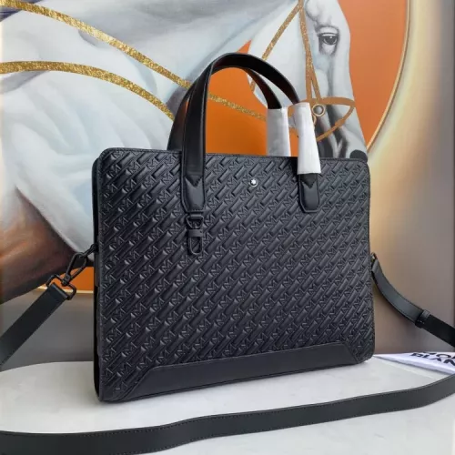 Cheap Mont Blanc AAA Man Handbags #1359411 Replica Wholesale [$192.00 USD] [ITEM#1359411] on Replica Mont Blanc AAA Man Handbags