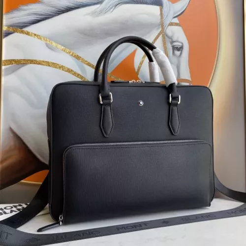 Cheap Mont Blanc AAA Man Handbags #1359413 Replica Wholesale [$192.00 USD] [ITEM#1359413] on Replica Mont Blanc AAA Man Handbags