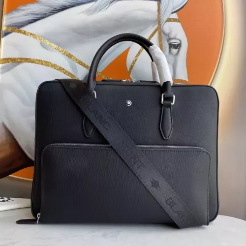 Cheap Mont Blanc AAA Man Handbags #1359413 Replica Wholesale [$192.00 USD] [ITEM#1359413] on Replica Mont Blanc AAA Man Handbags
