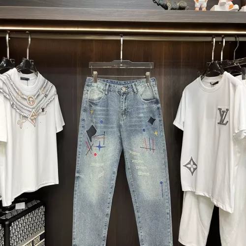 Cheap Louis Vuitton LV Jeans For Men #1359419 Replica Wholesale [$96.00 USD] [ITEM#1359419] on Replica Louis Vuitton LV Jeans