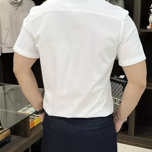 Cheap Armani Shirts Short Sleeved For Men #1359446 Replica Wholesale [$85.00 USD] [ITEM#1359446] on Replica Armani Shirts