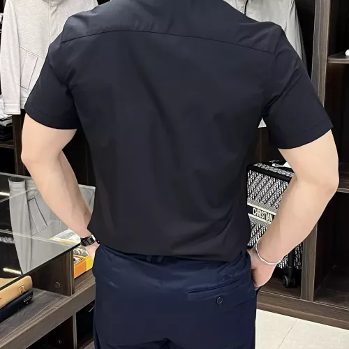 Cheap Armani Shirts Short Sleeved For Men #1359447 Replica Wholesale [$85.00 USD] [ITEM#1359447] on Replica Armani Shirts