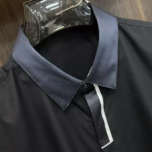 Cheap Armani Shirts Short Sleeved For Men #1359452 Replica Wholesale [$85.00 USD] [ITEM#1359452] on Replica Armani Shirts