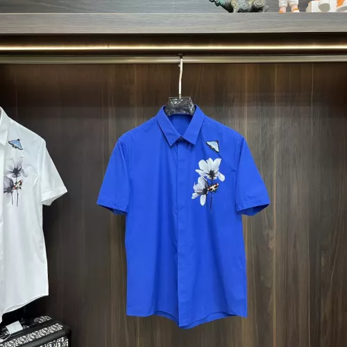 Cheap Armani Shirts Short Sleeved For Men #1359456 Replica Wholesale [$85.00 USD] [ITEM#1359456] on Replica Armani Shirts