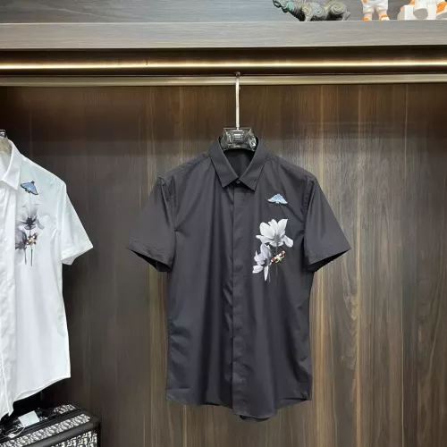 Cheap Armani Shirts Short Sleeved For Men #1359458 Replica Wholesale [$85.00 USD] [ITEM#1359458] on Replica Armani Shirts