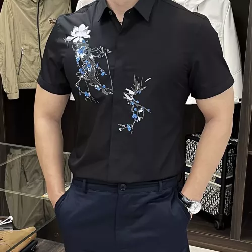 Armani Shirts Short Sleeved For Men #1359468