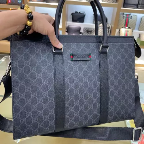 Cheap Gucci AAA Man Handbags #1359471 Replica Wholesale [$140.00 USD] [ITEM#1359471] on Replica Gucci AAA Man Handbags
