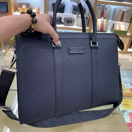 Cheap Gucci AAA Man Handbags #1359481 Replica Wholesale [$162.00 USD] [ITEM#1359481] on Replica Gucci AAA Man Handbags