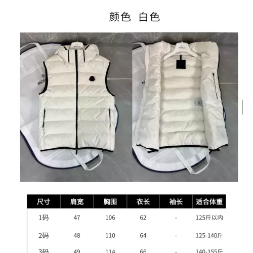 Cheap Moncler Down Feather Coat Long Sleeved For Men #1359553 Replica Wholesale [$132.00 USD] [ITEM#1359553] on Replica Moncler Down Feather Coat