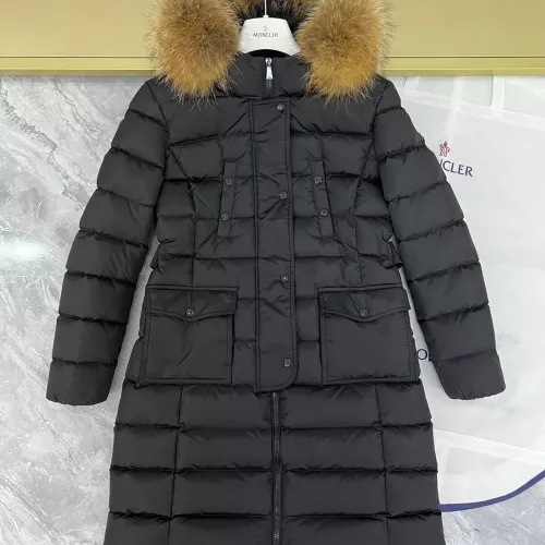 Cheap Moncler Down Feather Coat Long Sleeved For Women #1359557 Replica Wholesale [$220.00 USD] [ITEM#1359557] on Replica Moncler Down Feather Coat