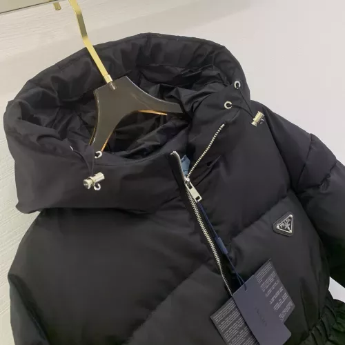 Cheap Prada Down Feather Coat Long Sleeved For Women #1359561 Replica Wholesale [$172.00 USD] [ITEM#1359561] on Replica Prada Down Feather Coat
