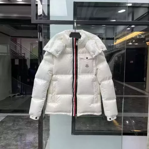 Cheap Moncler Down Feather Coat Long Sleeved For Unisex #1359563 Replica Wholesale [$128.00 USD] [ITEM#1359563] on Replica Moncler Down Feather Coat