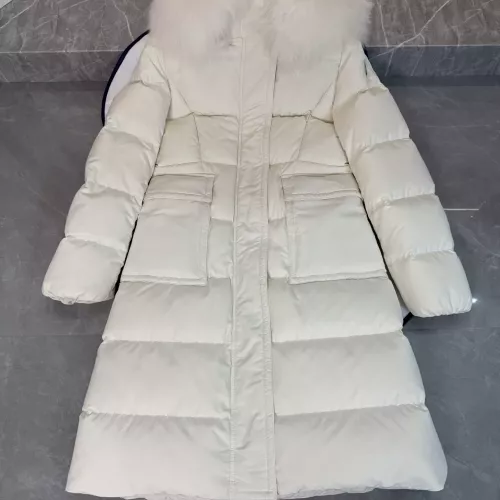 Cheap Moncler Down Feather Coat Long Sleeved For Women #1359579 Replica Wholesale [$247.93 USD] [ITEM#1359579] on Replica Moncler Down Feather Coat