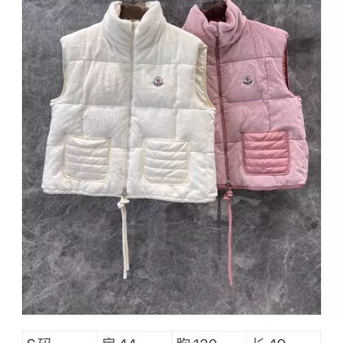 Cheap Moncler Down Feather Coat Sleeveless For Women #1359581 Replica Wholesale [$128.00 USD] [ITEM#1359581] on Replica Moncler Down Feather Coat