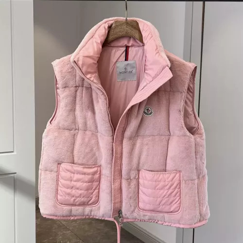 Cheap Moncler Down Feather Coat Sleeveless For Women #1359582 Replica Wholesale [$128.00 USD] [ITEM#1359582] on Replica Moncler Down Feather Coat