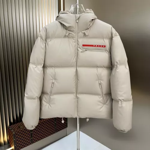 Prada Down Feather Coat Long Sleeved For Unisex #1359617